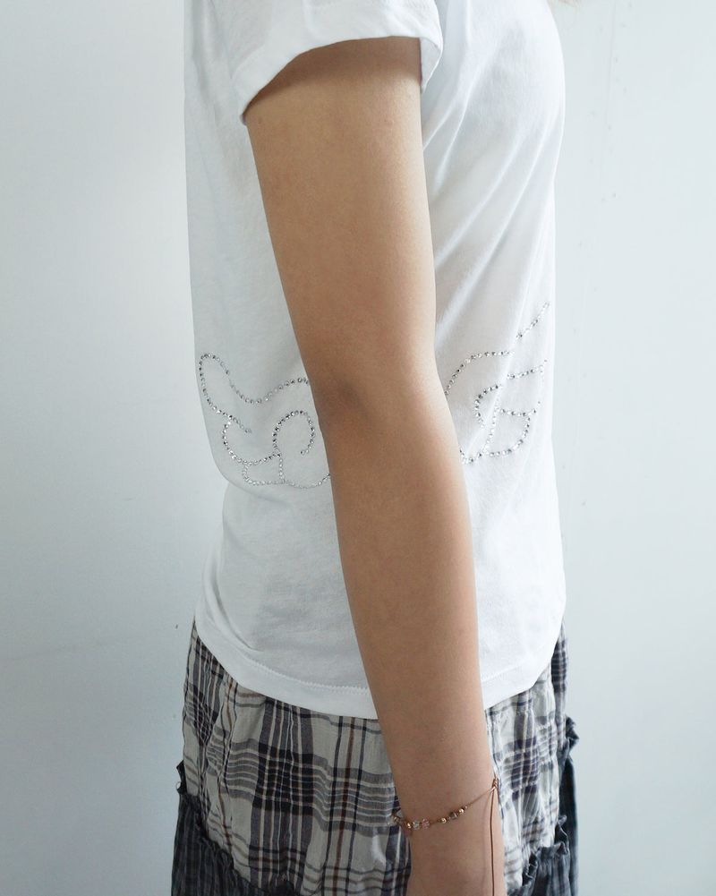 ODDME(オッドミー)の「Angel Wing Tee -White(Tops)」