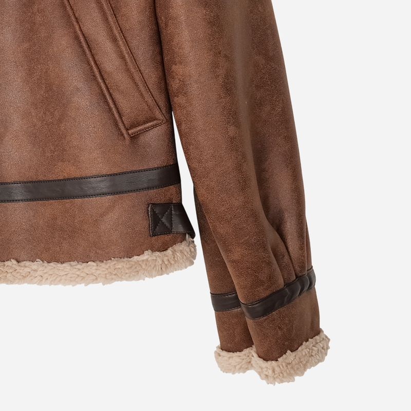 Dual Crop Leather Mustang