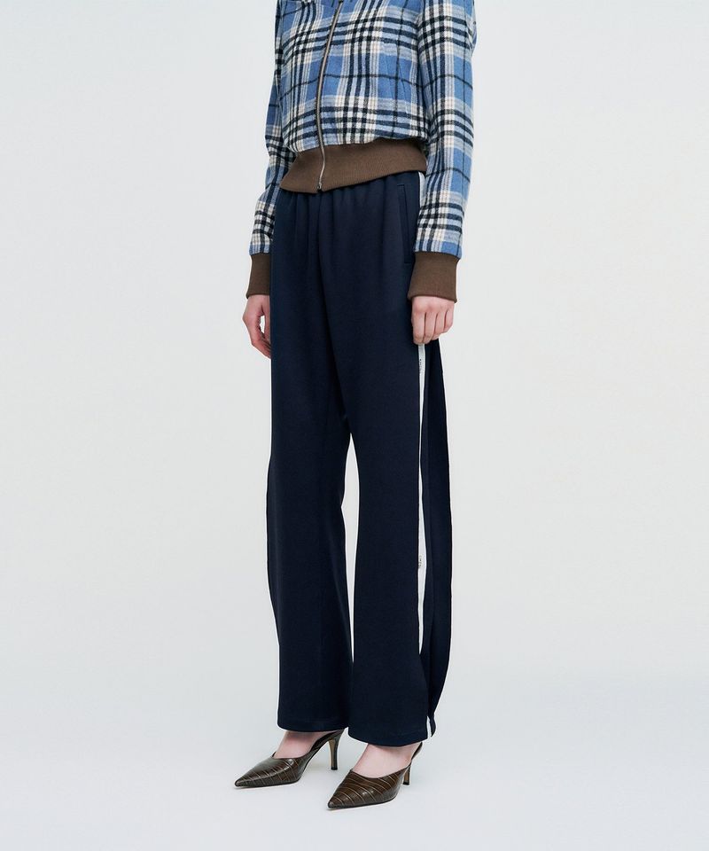 Plaid Check Flannel Zip-Up Jacket _ SKY BLUE