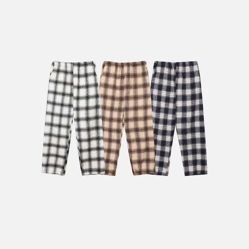ASCLO All Day Banding Check Pants (3color)