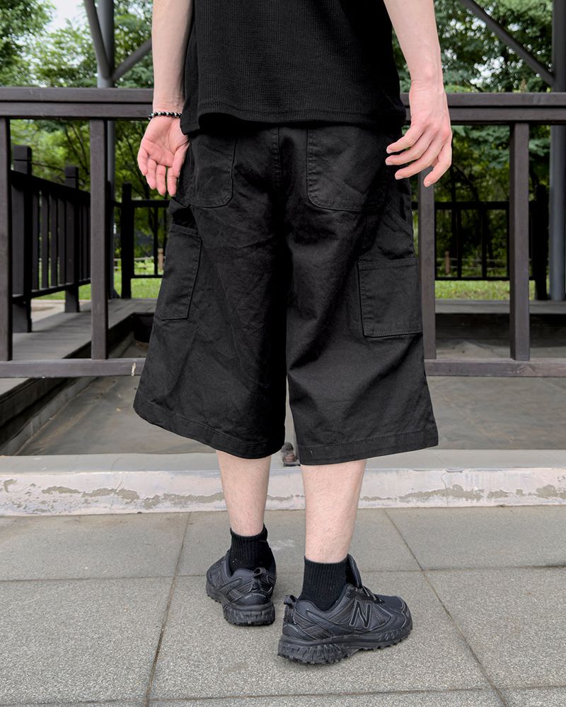 Carbon Double Knee Bermuda Pants
