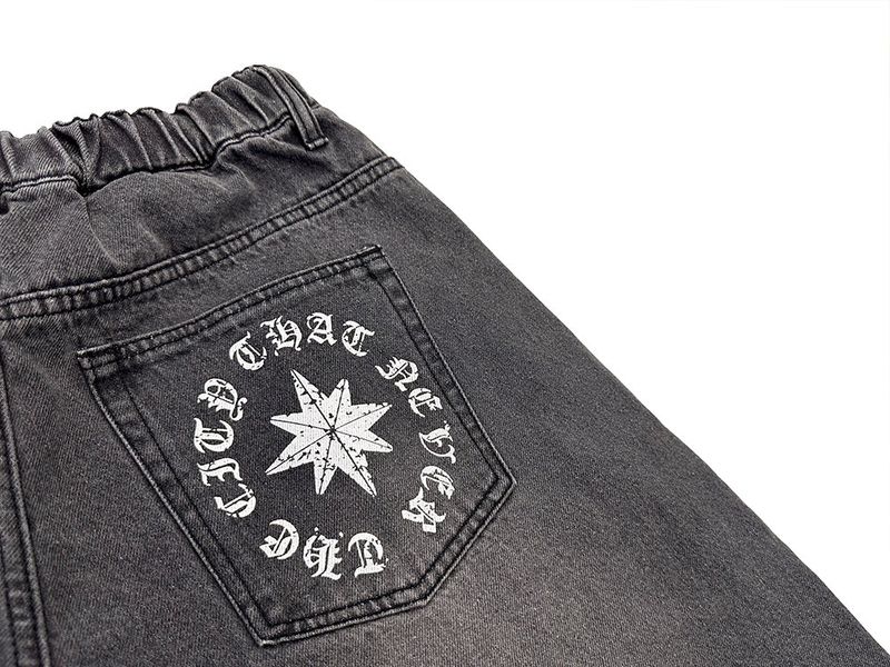 Able Lettering Bermuda Denim