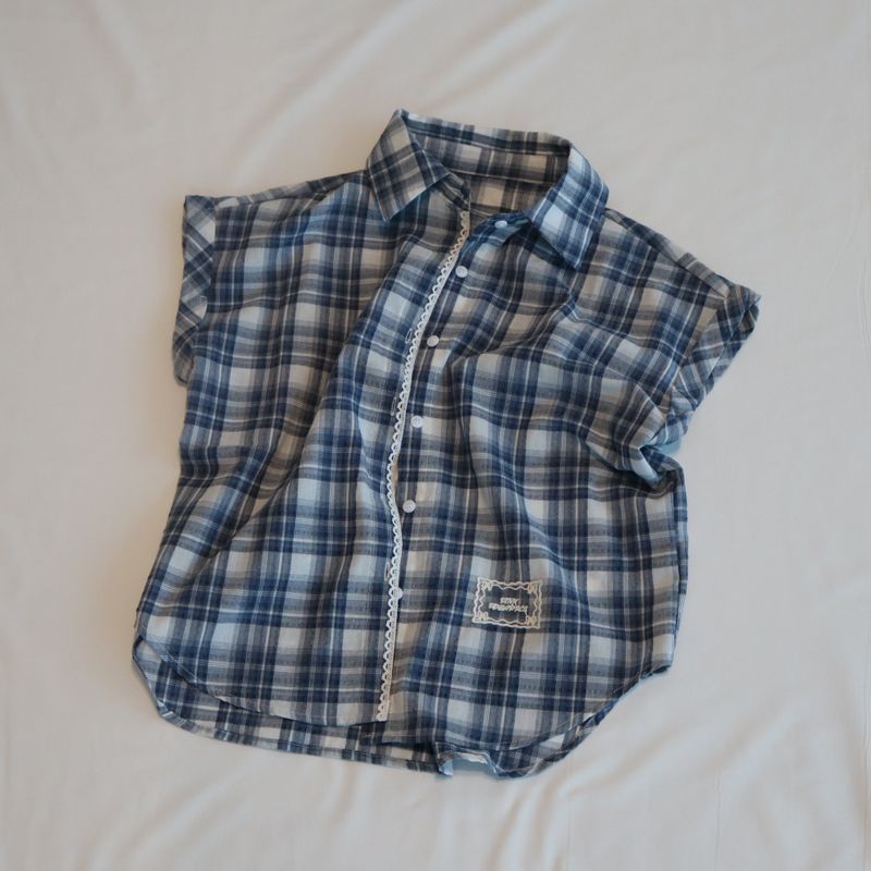 PINK PINEAPPLE（ピンクパイナップル）の「SUMMER PICNIC HALF SHIRT（Tops）」