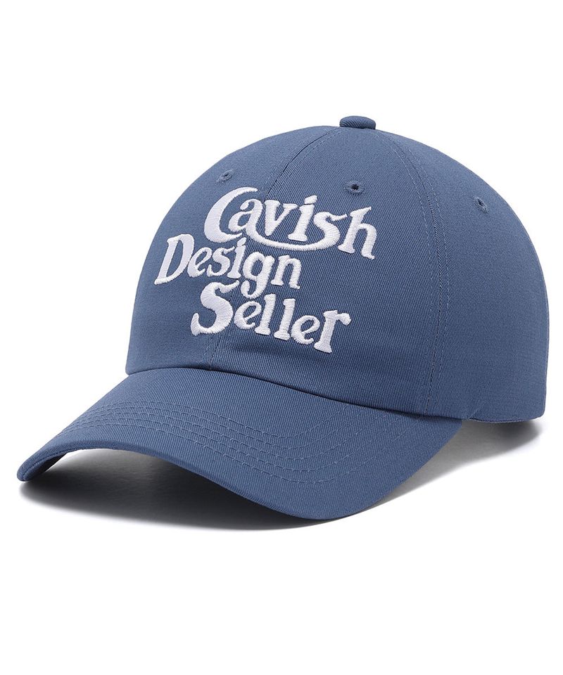 cavish（カビシ）の「BIG SELLER LOGO BALL CAP BLUE(CV2DSUAB20A)（Hats）」
