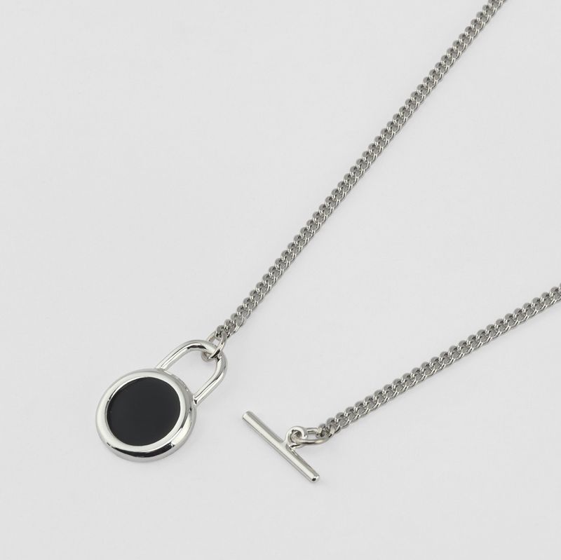 TOGGLE CIRCLE NEC [SILVER]