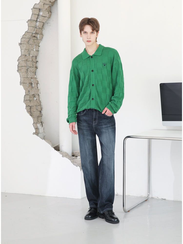 M193 DEEP WIDE DENIM PANTS