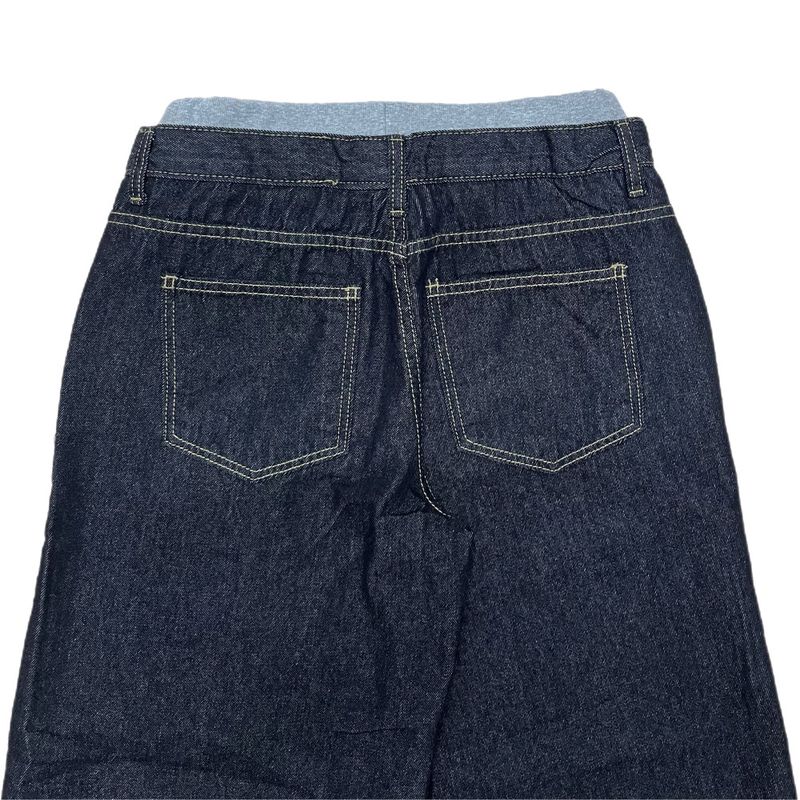Atlas Non-fade Raw Denim Wide Pants