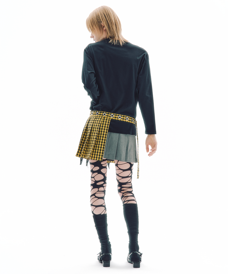 TRIP BELT CHECK SKIRT