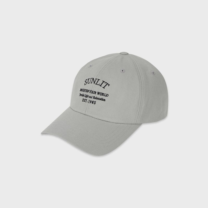 HERITAGE LOGO BALL CAP (GREY)