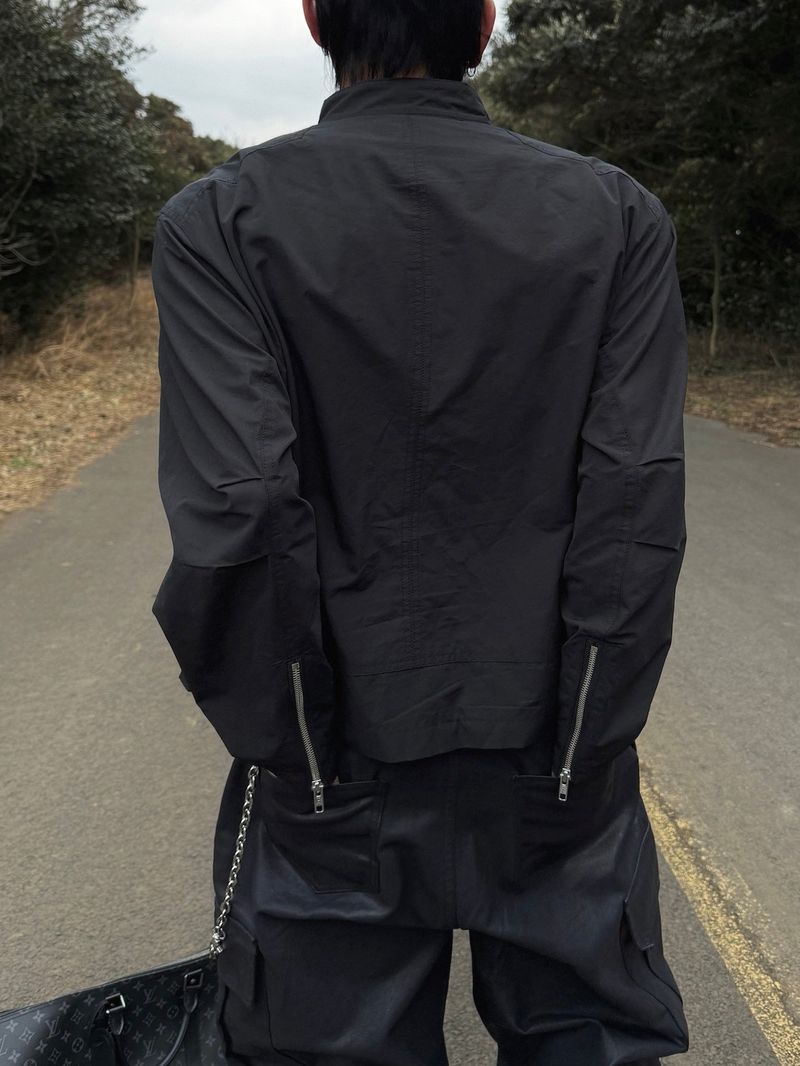 Hands Cotton Biker Jacket 2C