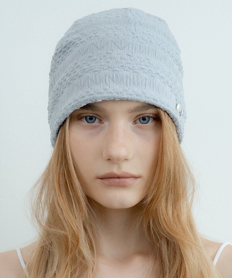XANADU(ジェナドゥ)の「ARC BEANIE_BLUE GREY(Hats)」