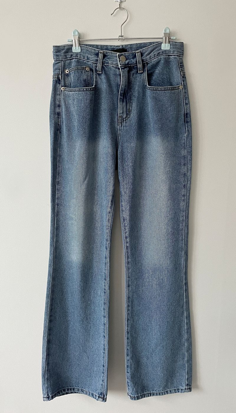 Sea loose boot-cut denim pants