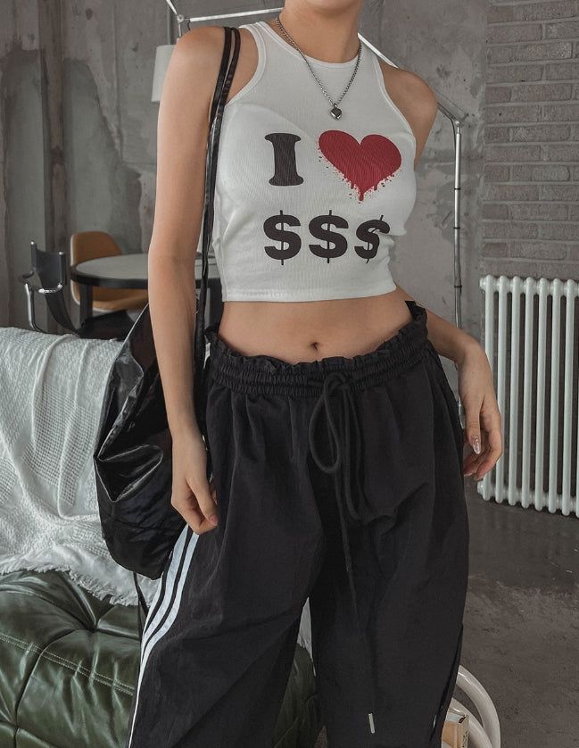 Love money pad sleeveless