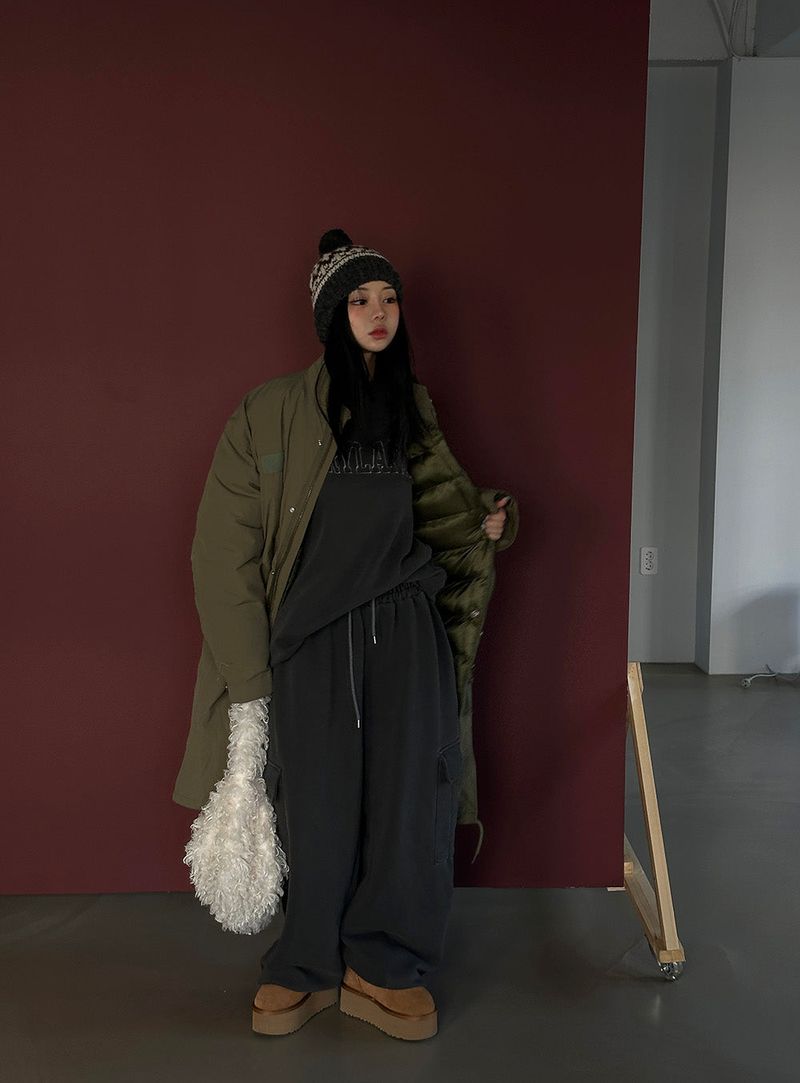 [UNISEX] Overfit bomber jacket