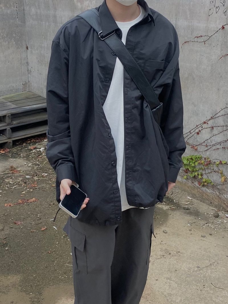 UNAIDUN(アネイダン)の「UNAIDUN overfit string long sleeve shirt 2C(Tops)」