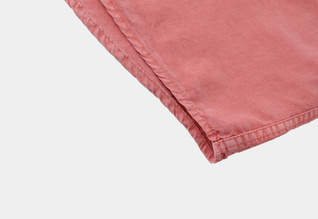 Glass Pigment Basic Cotton Shirt