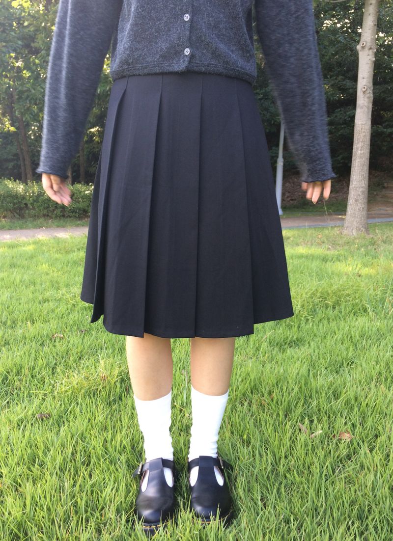 Soko Pleated Midi Skirt (3color)