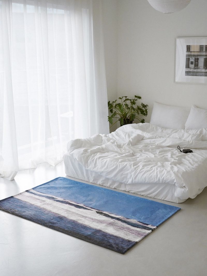 blue bada rug