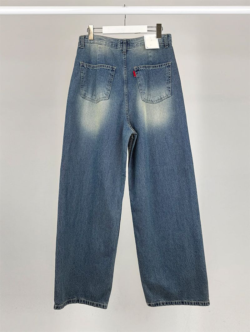 BIAS WIDE JEANS (2C)