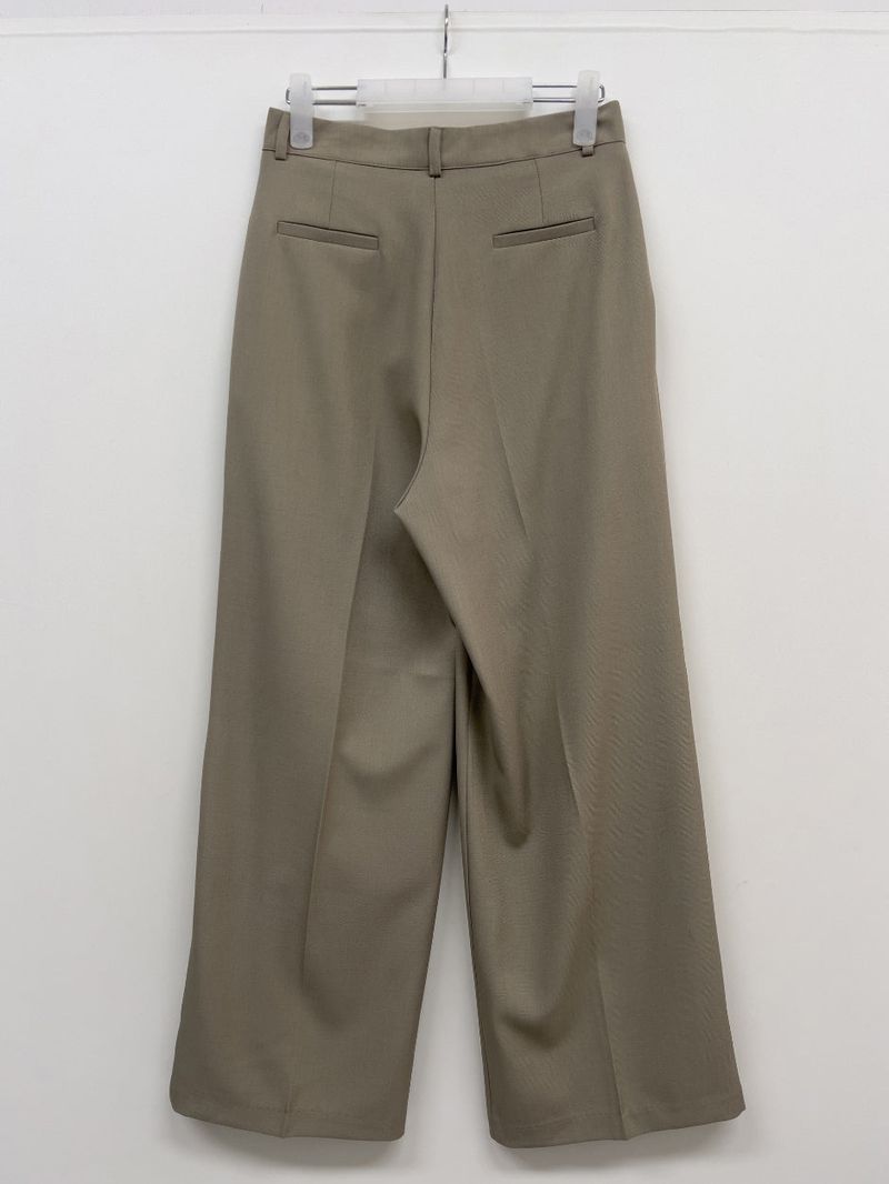 Lael Two-Tuck Wide Slacks