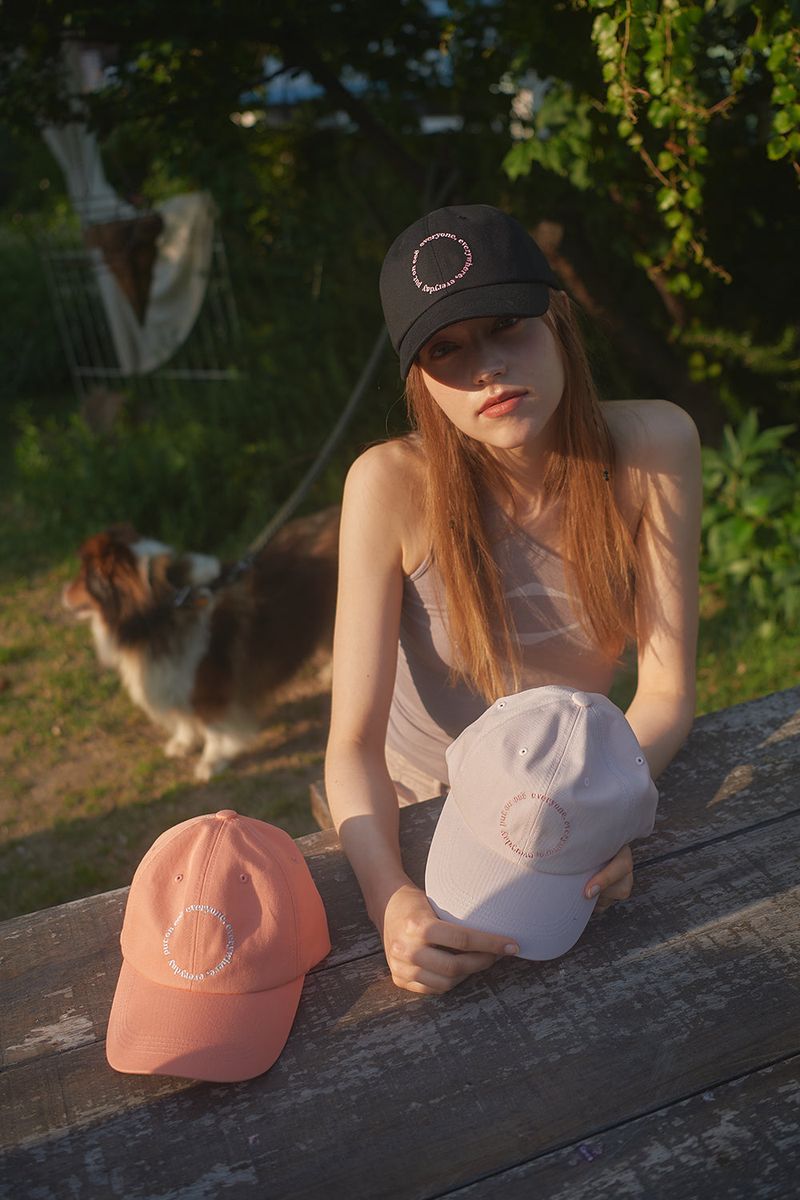 ROUND LOGO BALL CAP_3COLORS