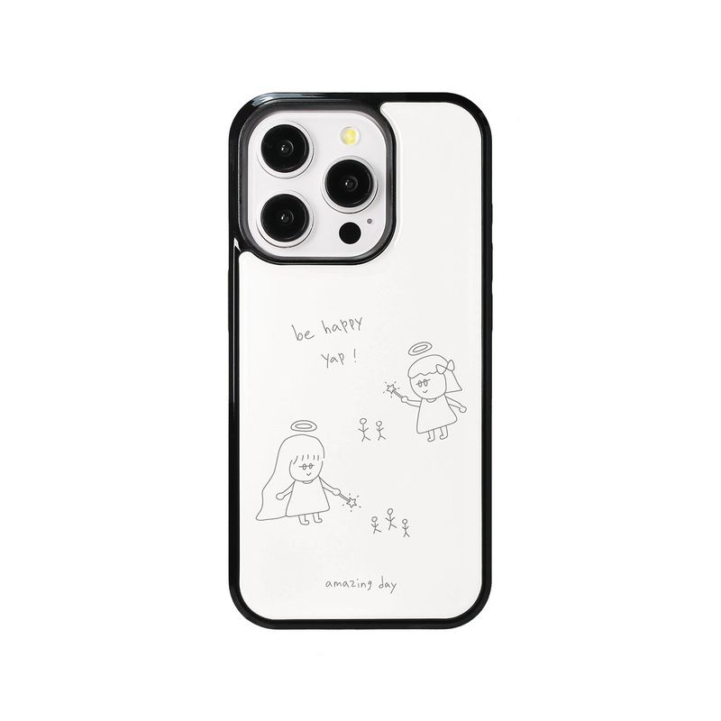 amazing day（アメージング デイ）の「[made] be happy yap -! (epoxy bumper case)（Smartphone Accessories）」