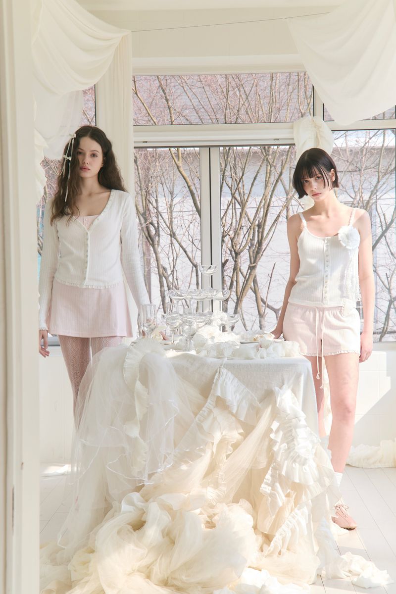 Sweet Dreams Button Mini Dress (Pink)