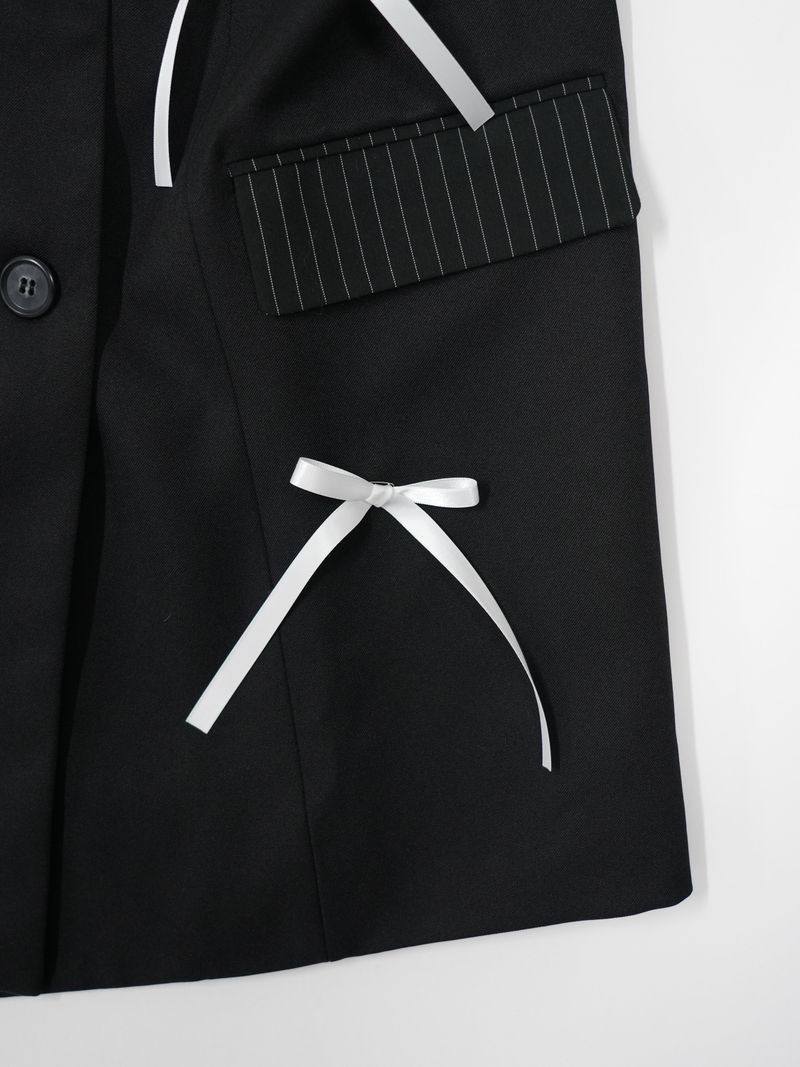 many ribbon jacket