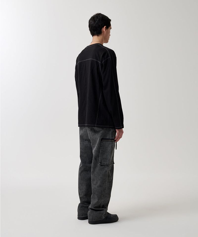 ECLIPSE LOGO STITCH LS TEE