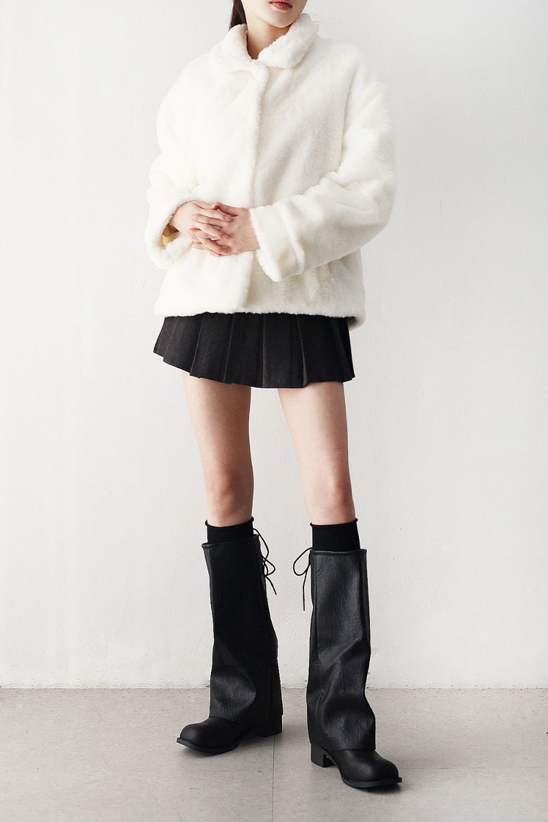 Shume kara fur Jacket