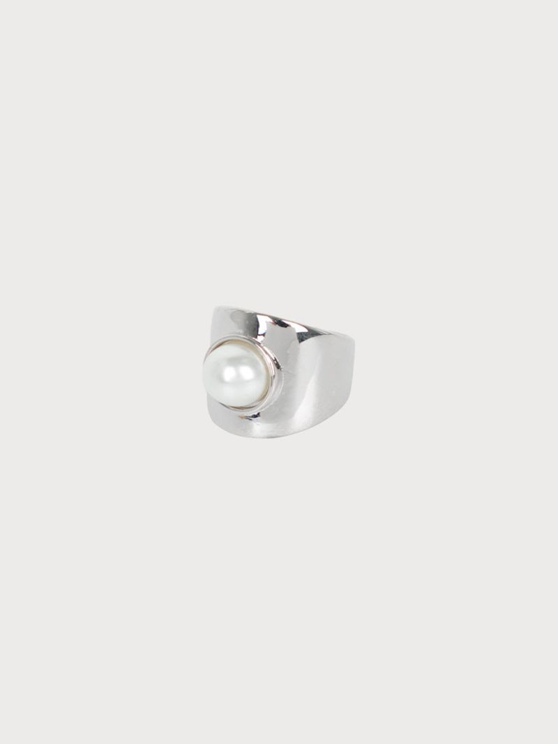 no.50 ring silver (#14 freesize)
