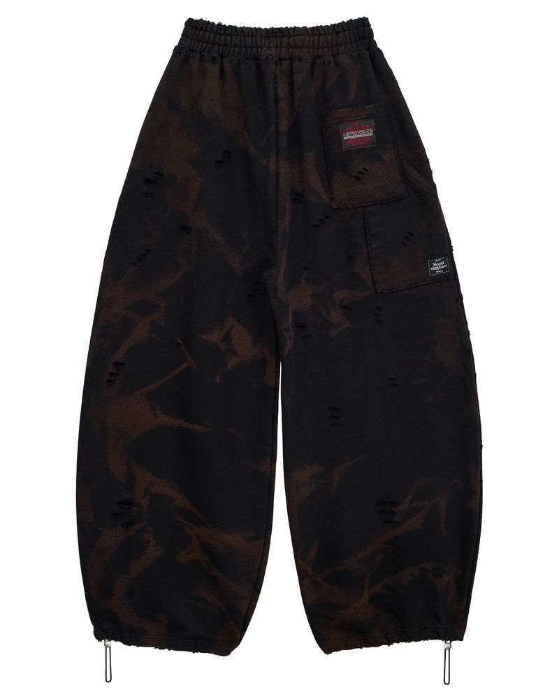 Destroyed P bleach black B