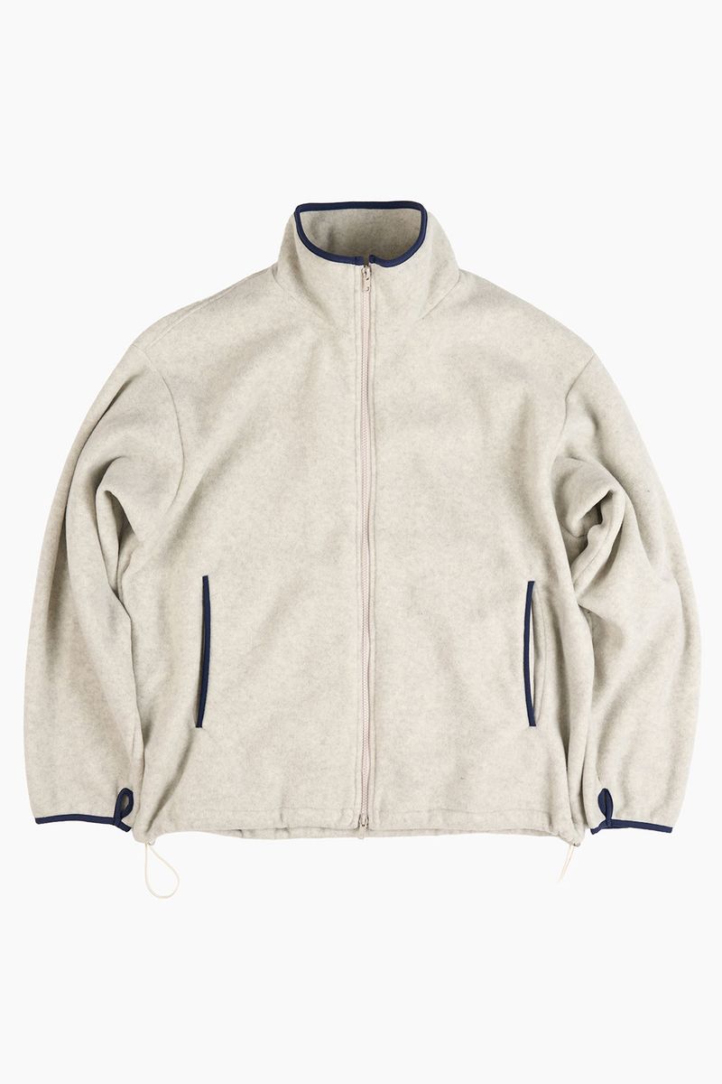 Naid fleece zip-up jumper
