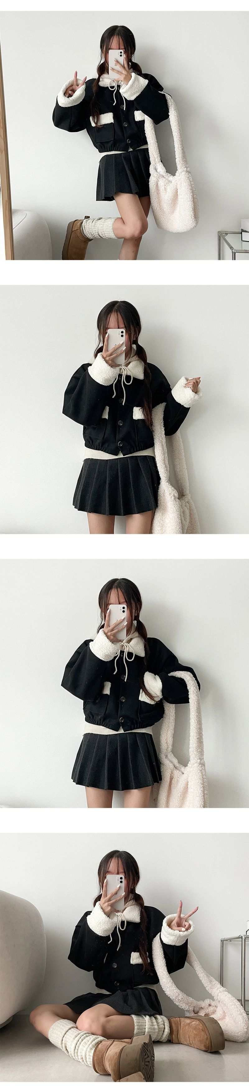 a poodle wool bag