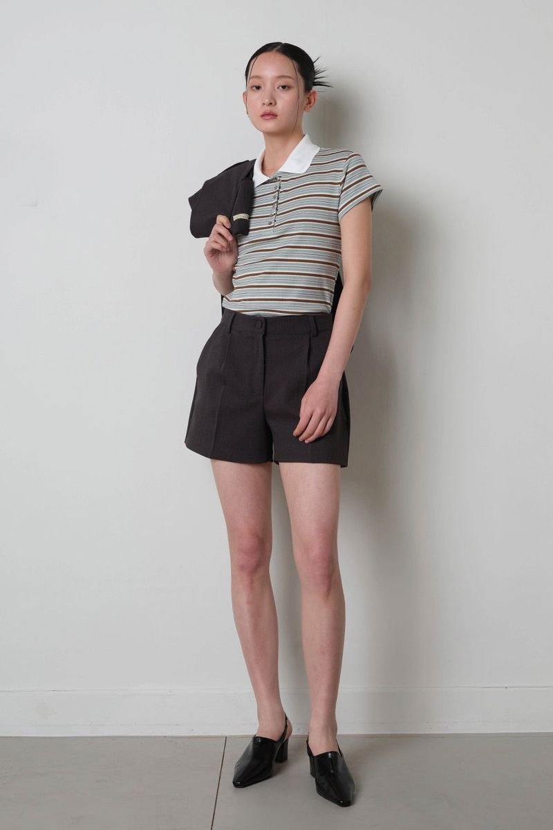 Day Essential Shorts_Charcoal