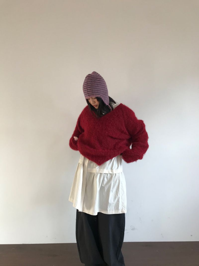 low-key shirt dress (2color)