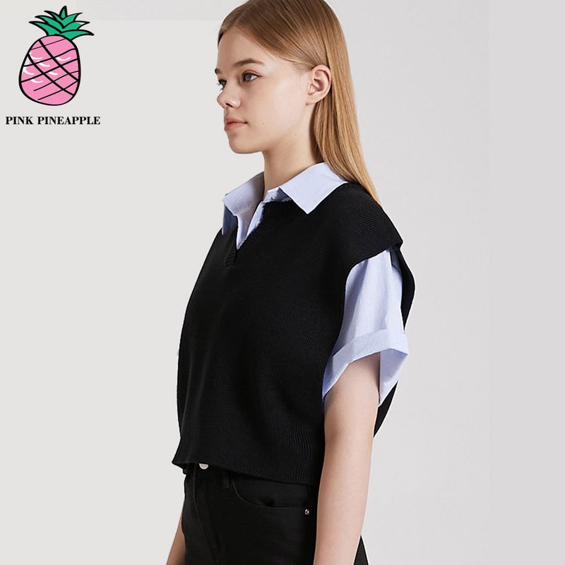 SLIT ROUND VEST
