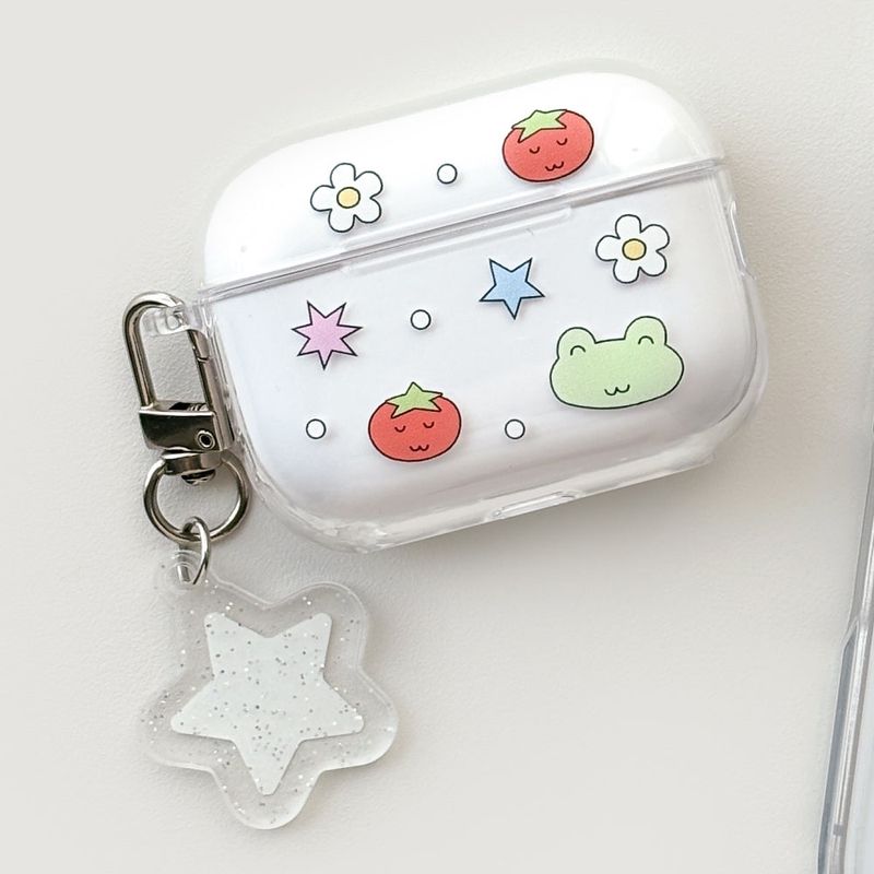 [AirPods] Frog tomato hard case (only case)