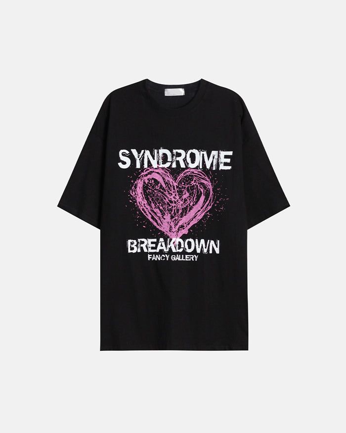 (UNISEX) Heart Syndrome Over Tee