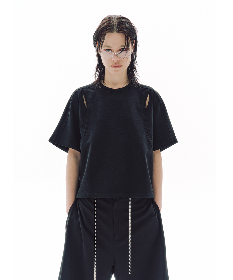 TRIP SHOP（トリップショップ）の「インビトゥイーンレイヤーTシャツ（トップス）」