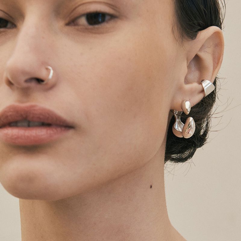 Third Movementの「Bubble Earring (Silver)(Accessories)」