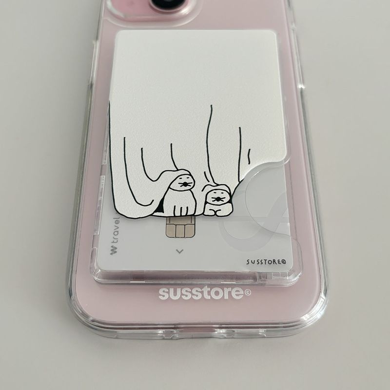 [MagSafe card wallet]ザキャットザッツビケイムアナン