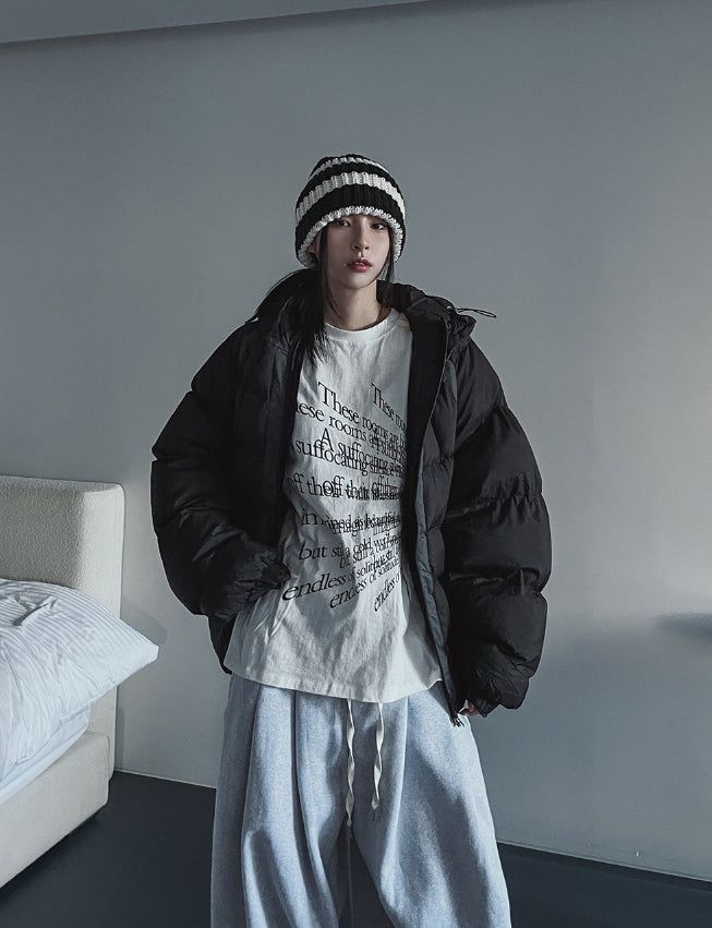 Noah Drop Square Hooded Padding