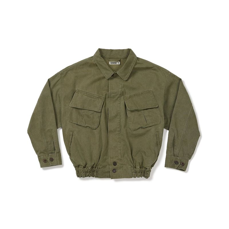 karactor(カラクター)の「Quiet Trucker Jacket / Olive(Jackets/Outerwear)」
