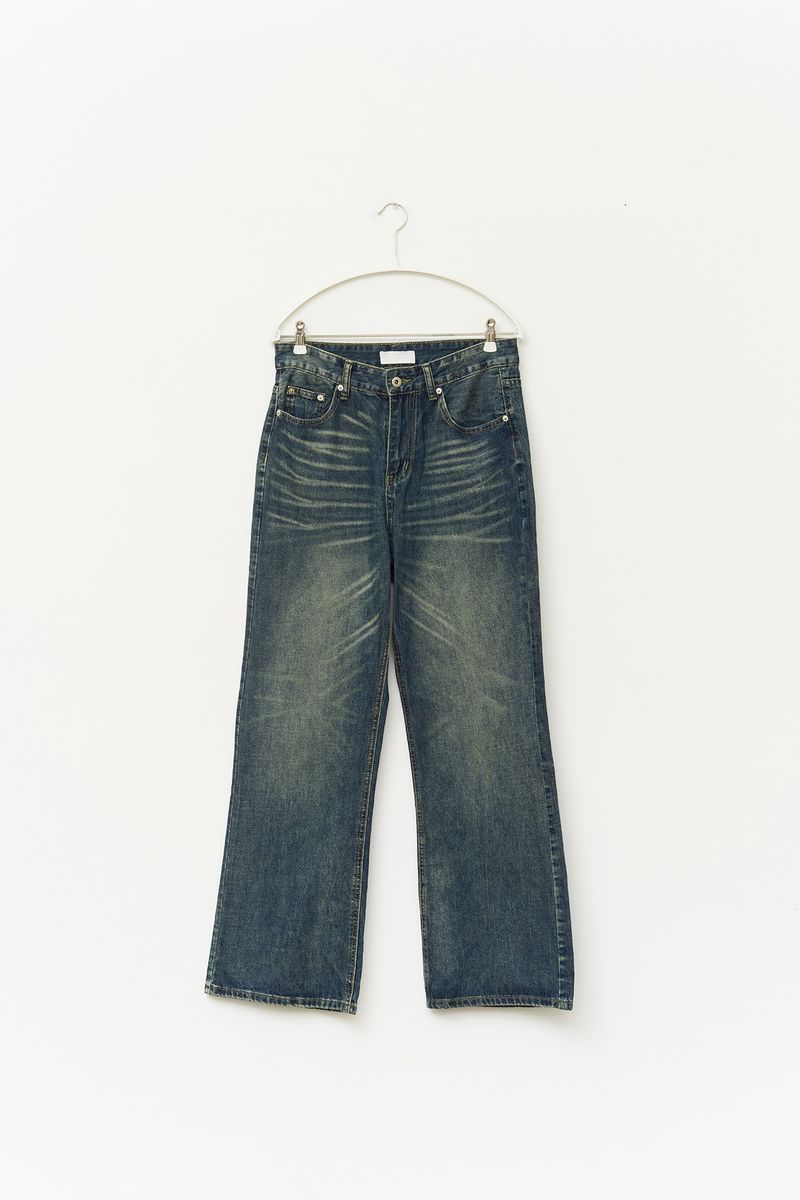 Flask Crack Denim