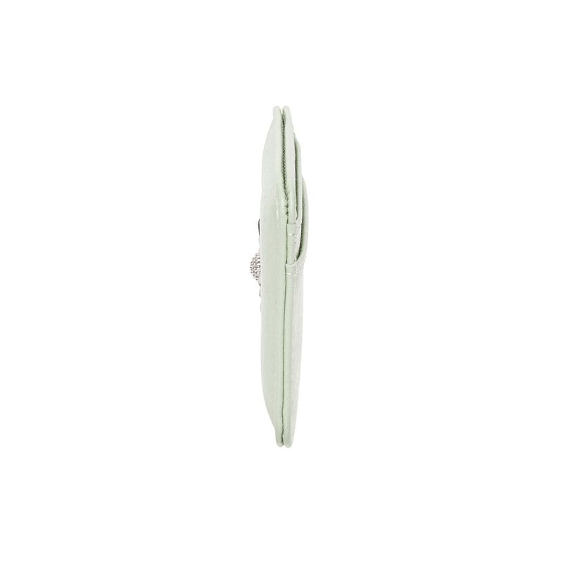 Daisy Slim Mini Transportation Card Wallet Mint