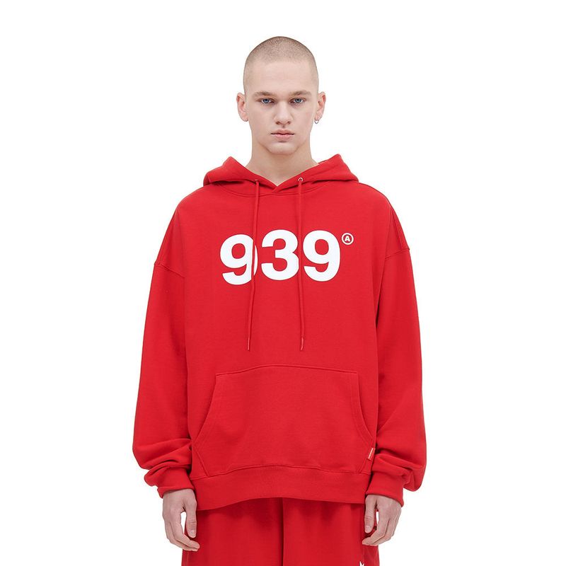 ARCHIVE BOLD（アーカイブボールド）の「939 LOGO HOOD (DEEP RED)（Tops）」