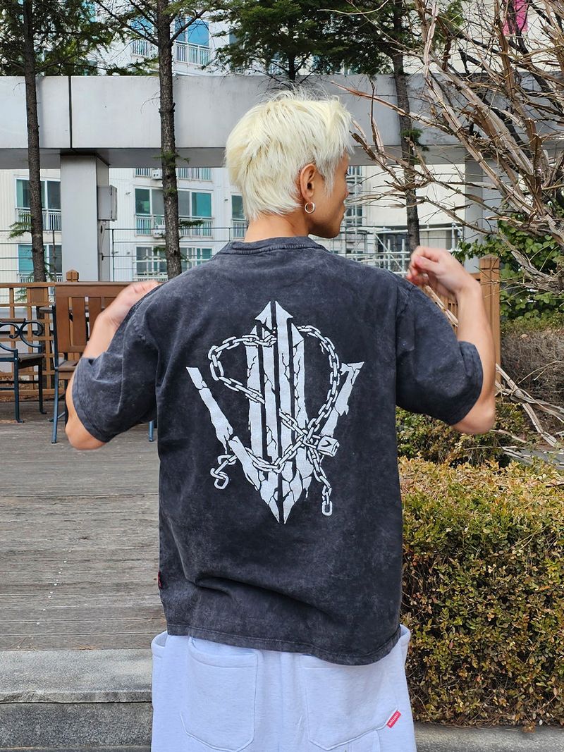 VENTIQUE Chain T-shirt 3color