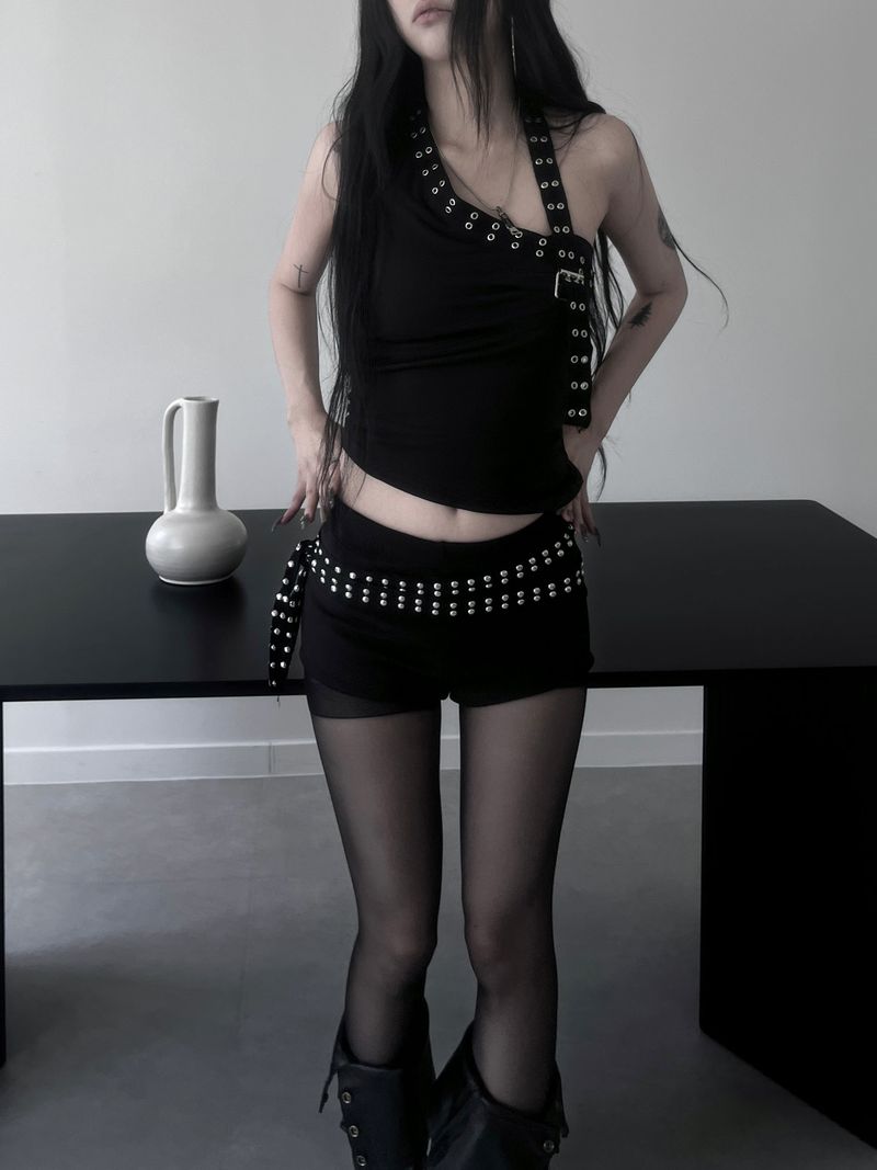 studded belt festival set