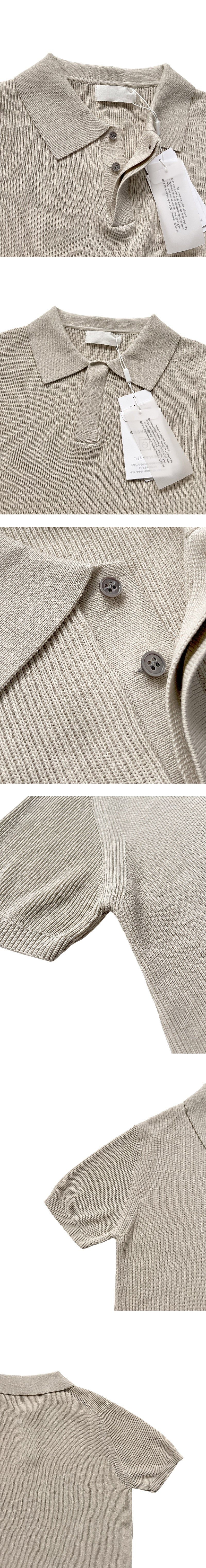 [S/S] Hidden linen kara half knit(4color)